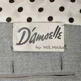 Small 1950s Gray Skirt Suit