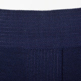 1980s Chanel Navy Blue Knit Pencil Skirt