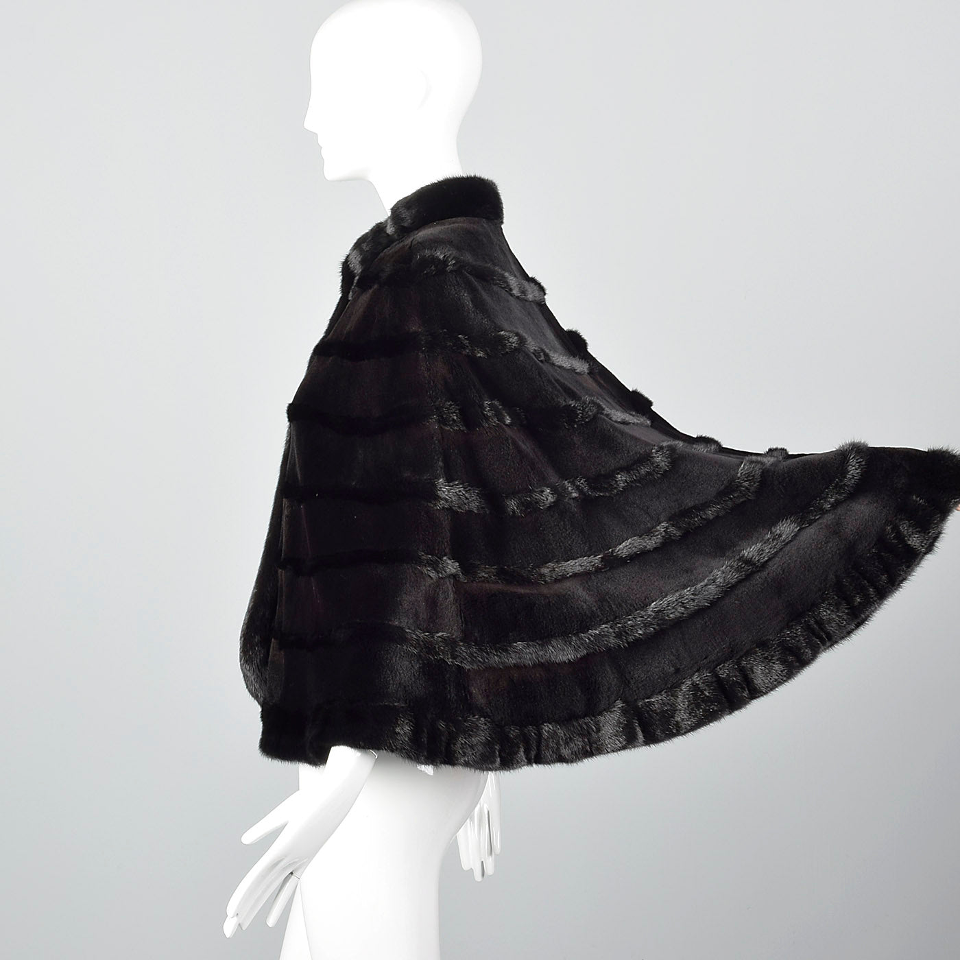 Carolina Herrera Blackglama Mink Cape