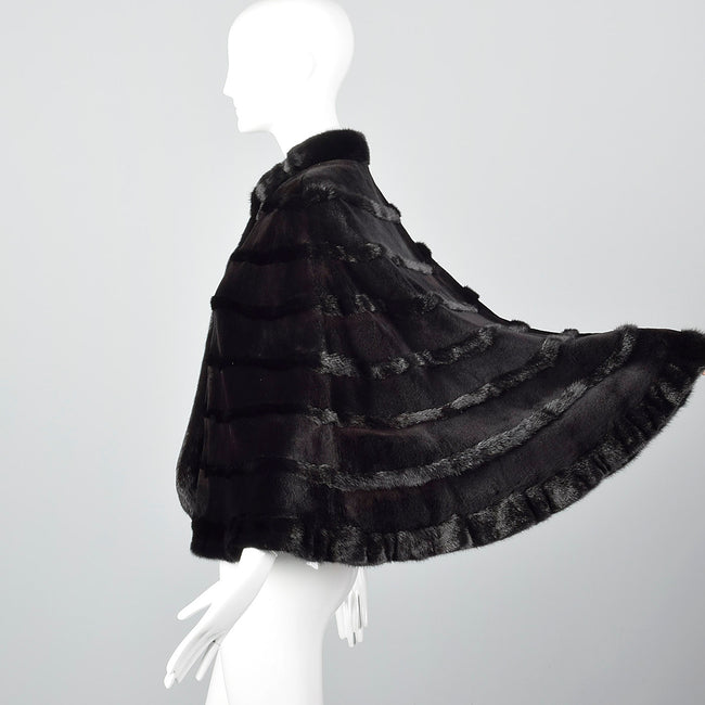 Carolina Herrera Blackglama Mink Cape