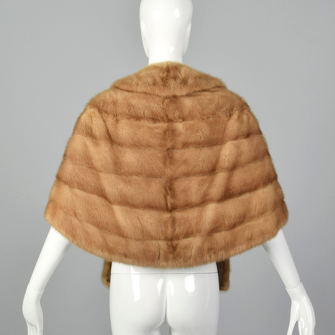 1950s Mink Stole with Pockets