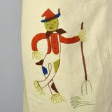 1960s Novelty Scarecrow Dress
