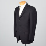 1950s Mens Black on Black Jacket