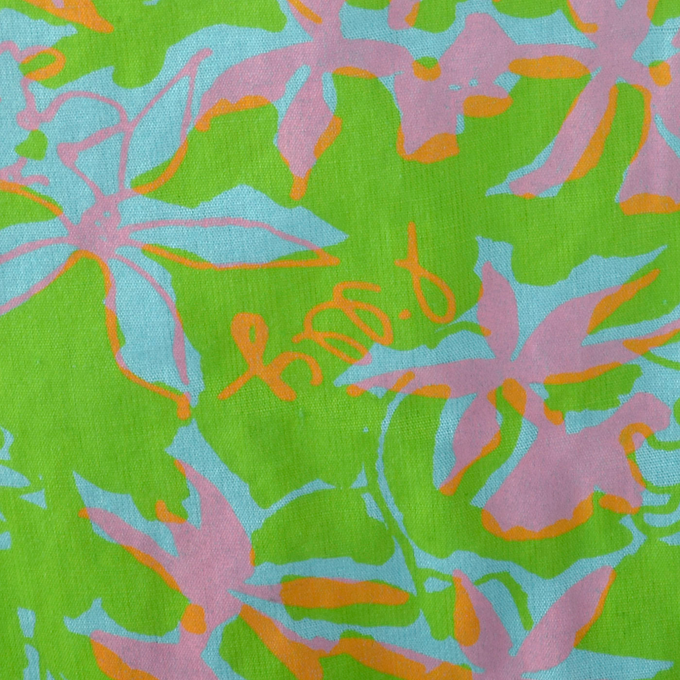 1960s Lilly Pulitzer Signature Print Cigarette Pants