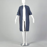 OSFM Blue Gray Lightweight Cape Jacket