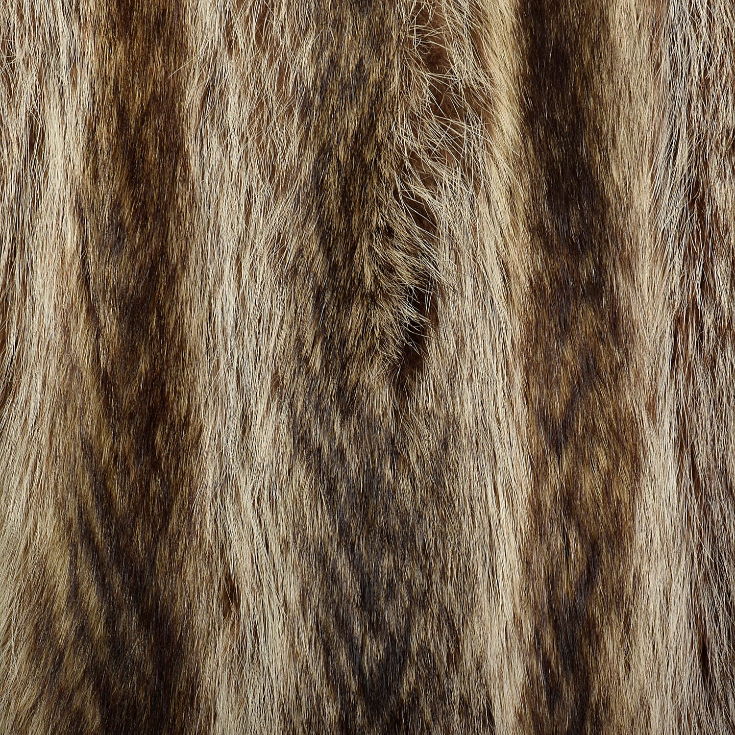 XS 1970s Raccoon Fur Coat