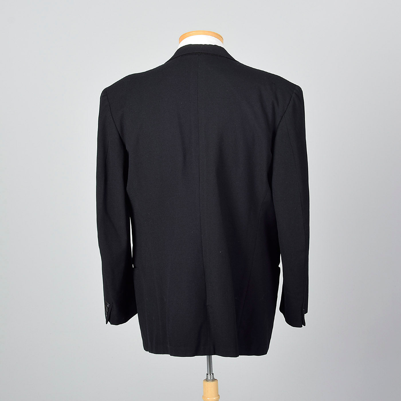 1940s Mens Black Tuxedo Jacket