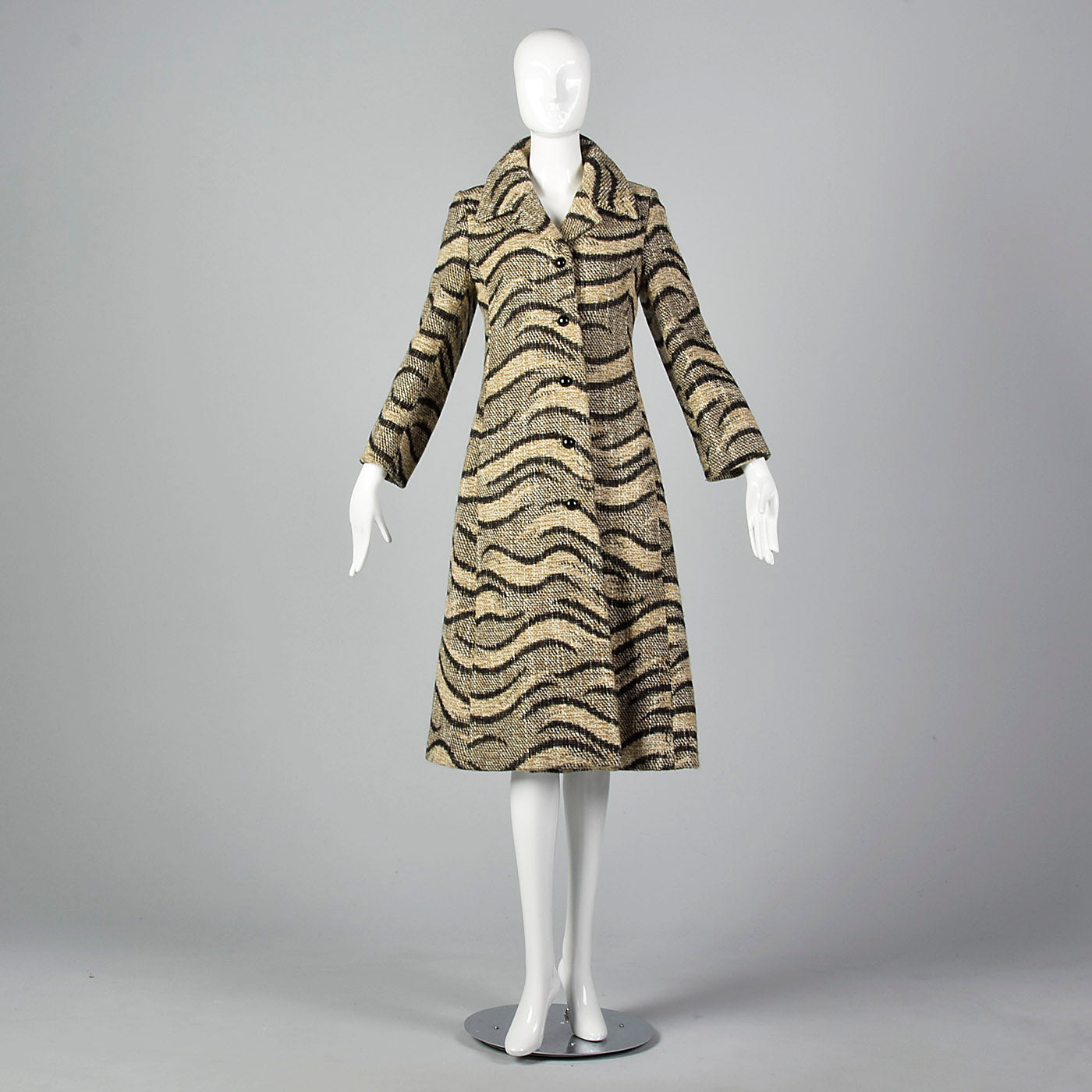 1960s Christian Dior Tweed Coat