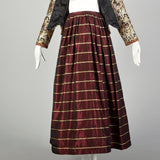Medium 1989 Documented Victor Costa Ensemble Holiday Evening Two Piece Gown Skirt Jacket Set