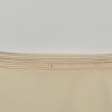 1960s Marshall Fields 28 Shop Cream Slip with Detailed Lace Trim