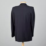 1950s Navy Shawl Collar Jacket