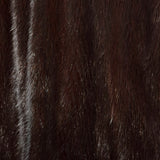 XL Brown Full Length Mink Fur Coat