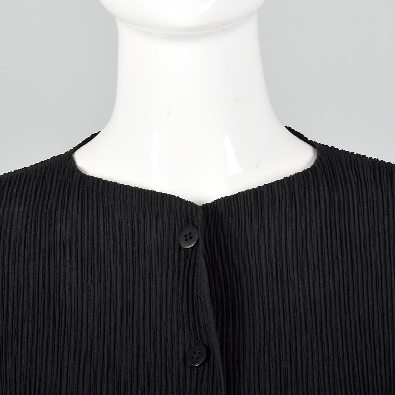 Medium Issey Miyake 1990s Pleated Cardigan