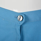 1960s Blue Mini Skort Shorts