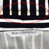 2000s Marimekko Black and White Striped Shirt