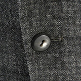 1950s Mens Gray Windowpane Jacket