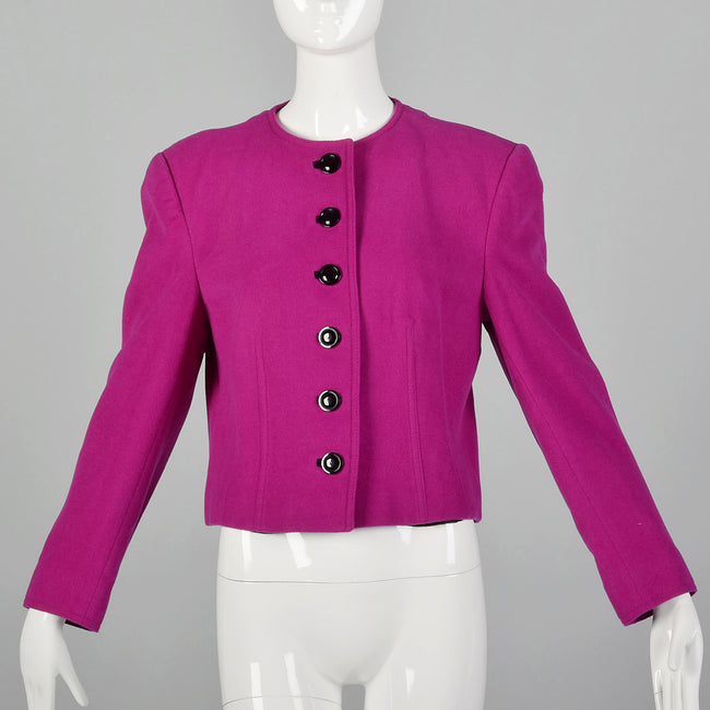 Small Louis Feraud 1980s Pink Jacket