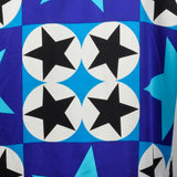 Medium Ellen Tracy 1990s Silk Star Print Blouse