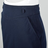 Anne Klein Navy Straight Wool Skirt
