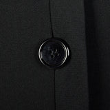 Small Charles Chang Lima Blazer Structural Minimalist Designer Black Jacket