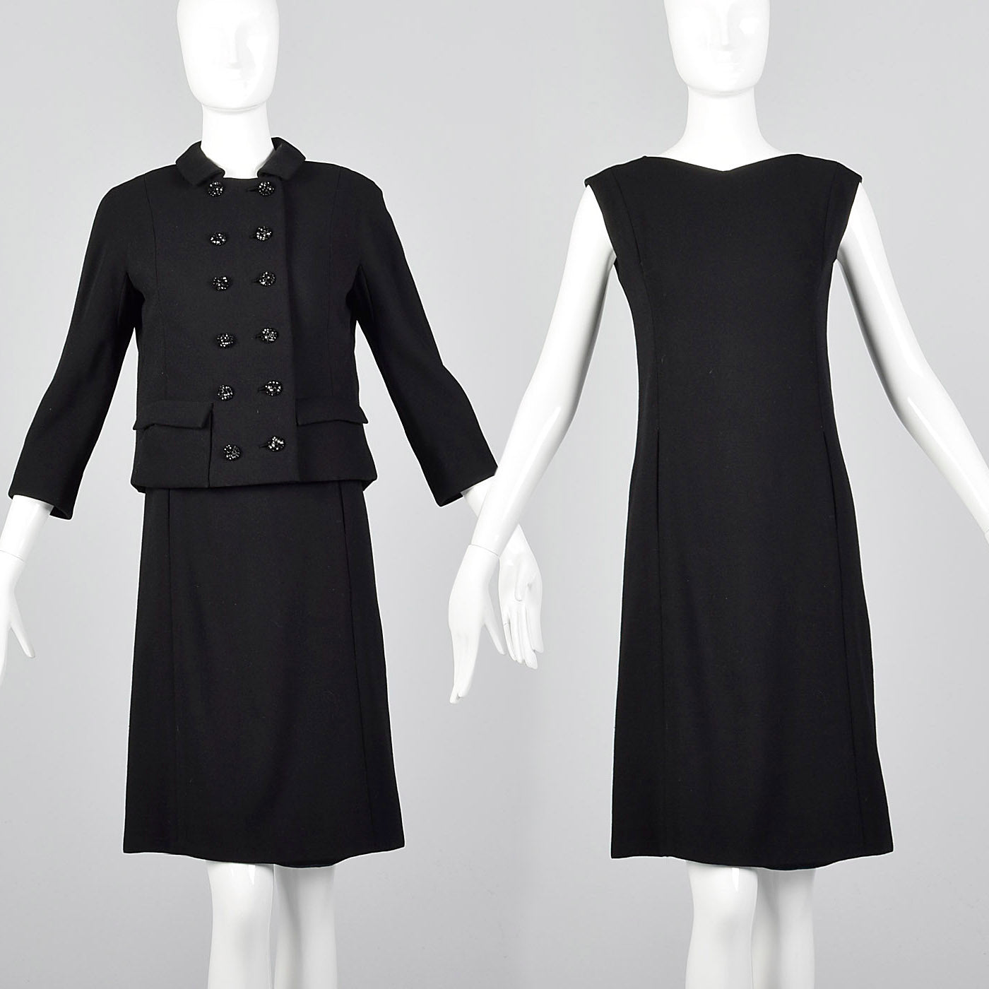 1960s Saks Fifth Avenue Two Piece Dress Set