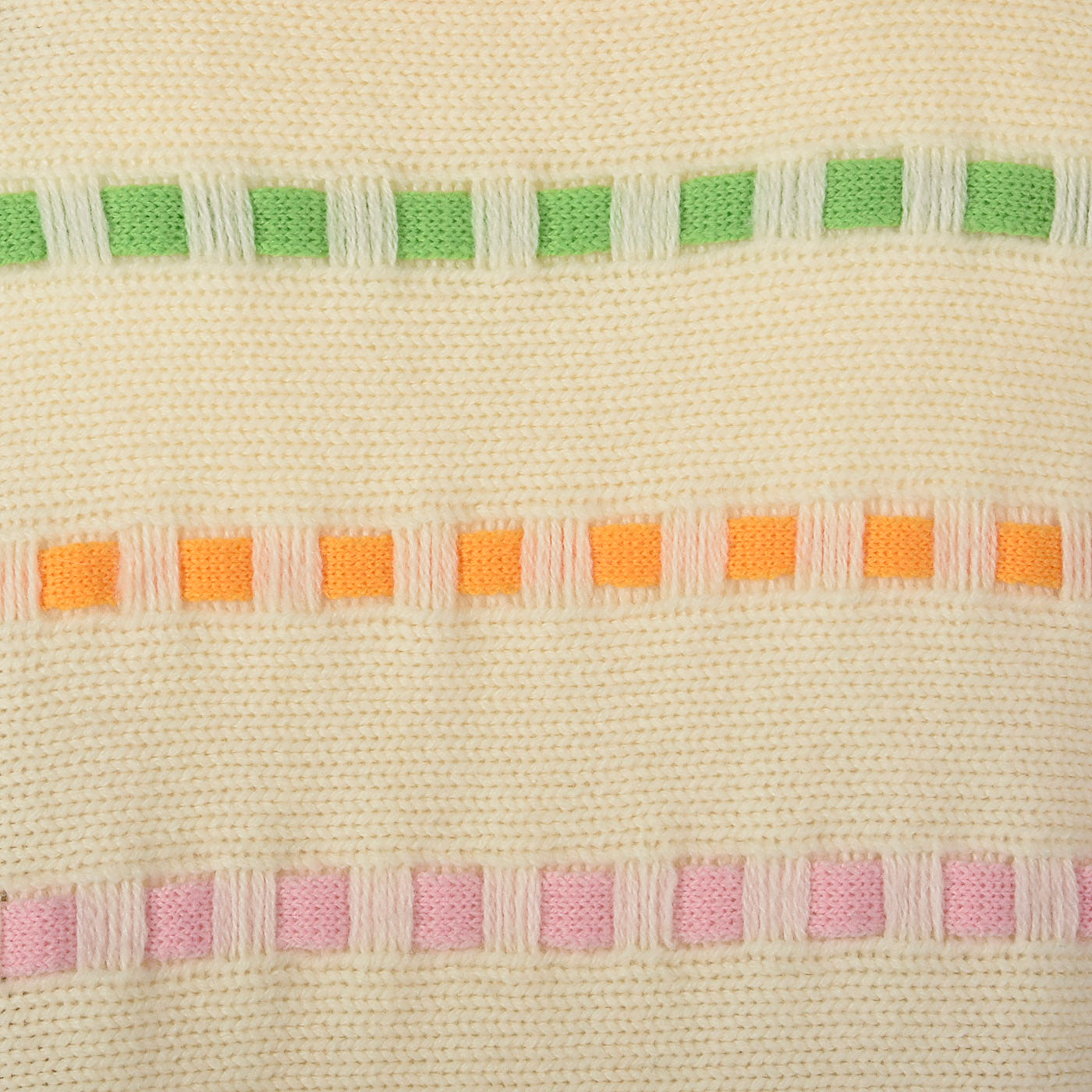 1960s Multicolor Striped Cardigan