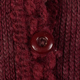 1930s Hug-Me-Tite Burgundy Sweater Vest