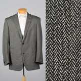 2000s Mens John Varvatos USA Herringbone Jacket
