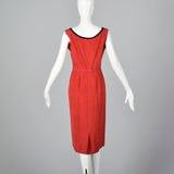 1950s L'Aiglon Red Dress with Matching Jacket