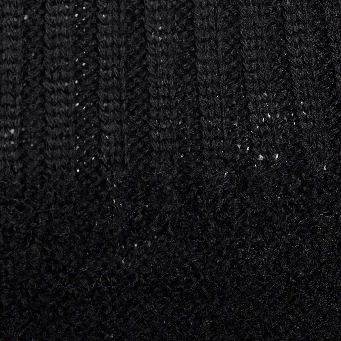 1970s Marni Knits Tight Black Turtleneck Dress