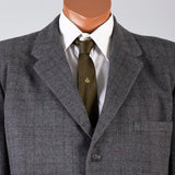 1950s Men's Winter Suit in Very Heavy Weight Wool