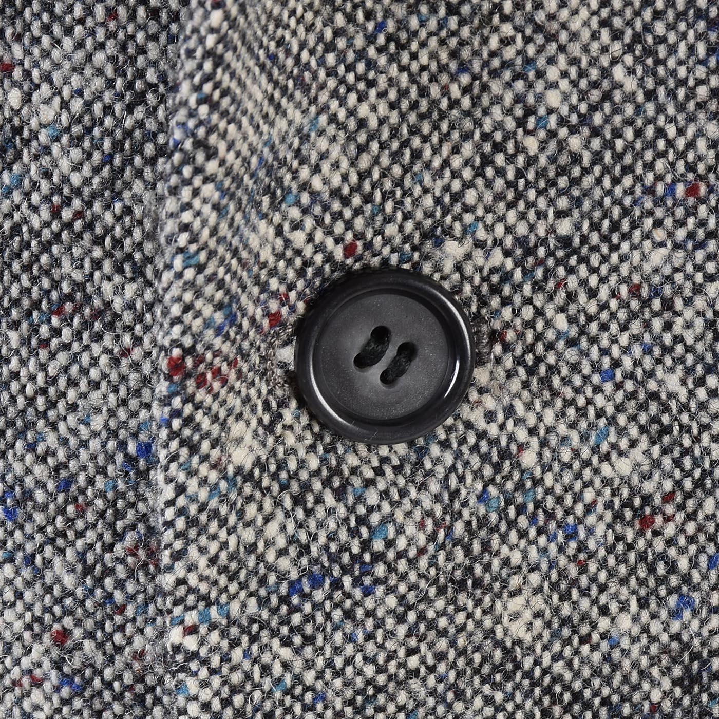 1950s Men's Multicolored Fleck Wool Tweed Two Piece Suit with Hollywood Waist Pants