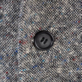 1950s Men's Multicolored Fleck Wool Tweed Two Piece Suit with Hollywood Waist Pants