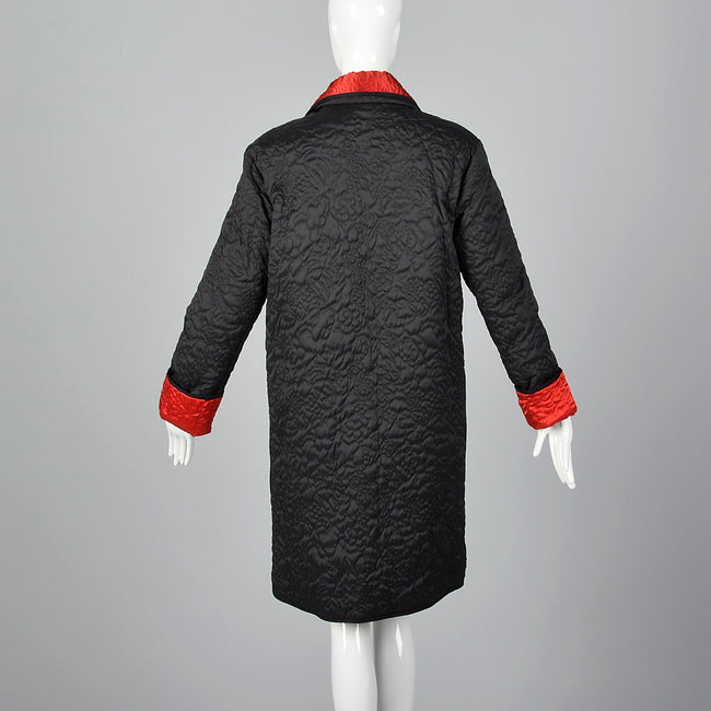 1980s Sonia Rykiel Reversible Quilted Coat