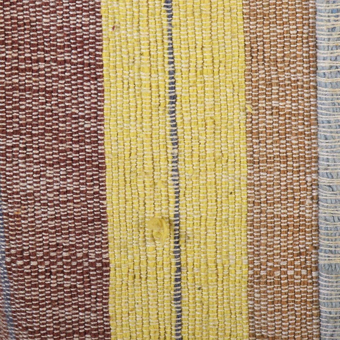 1970s Men's Hooded Hippie Woven Blanket Coat
