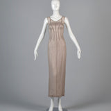 1990s Dolce & Gabbana Mesh Maxi Dress