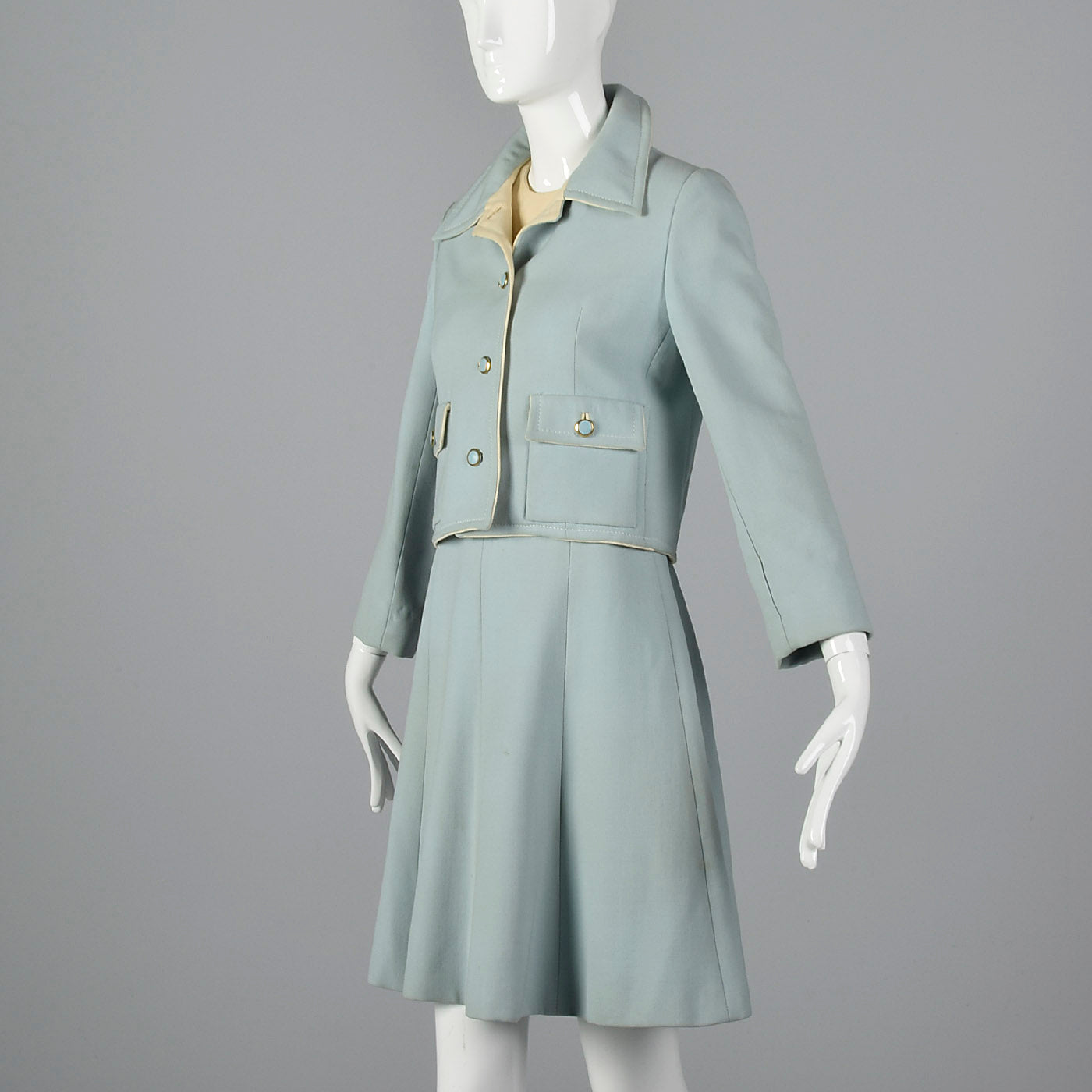1960s Mod Dress and Jacket Set