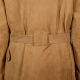 1960s Mens Suede Leather Shooting Jacket