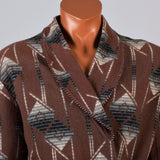 1940s Men's Beacon Blanket Robe, Like the Robe Worn by Dr Reid in Criminal Minds