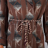 1940s Men's Beacon Blanket Robe, Like the Robe Worn by Dr Reid in Criminal Minds