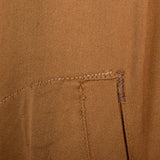 1950s Mens Gabardine Jacket with Metal Zip Front