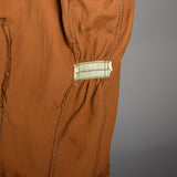 1950s Mens Gabardine Jacket with Metal Zip Front