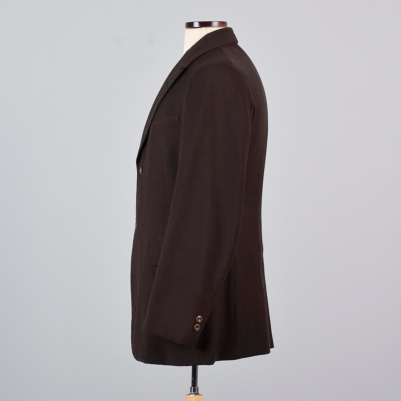 1920s Men's Brown Wool Jacket