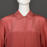 1970s Calvin Klein Minimalist Silk Dress