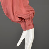 1970s Calvin Klein Minimalist Silk Dress