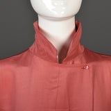 1970s Calvin Klein Minimalist Silk Dress