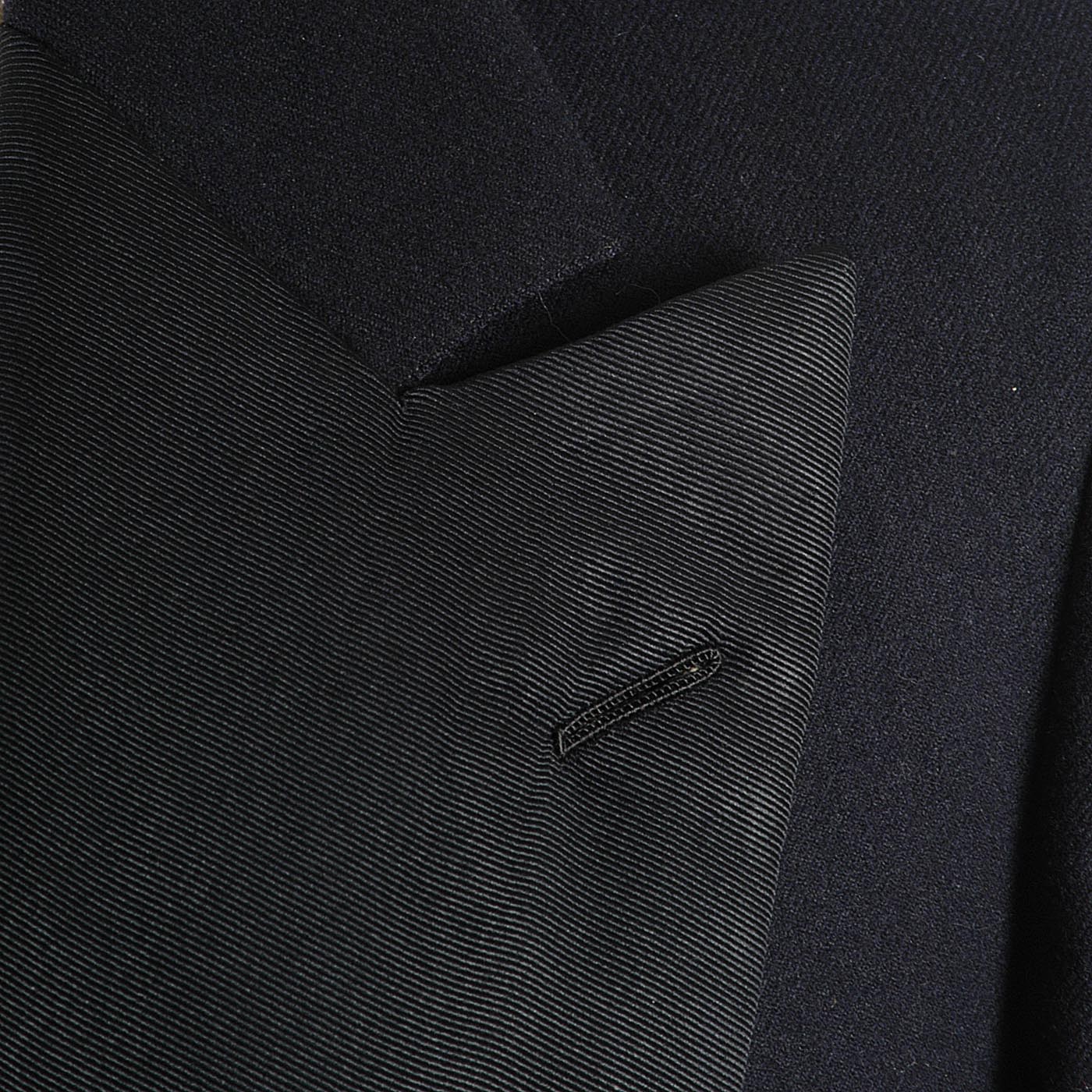 1930s Men's Navy Blue Peak Lapel Tuxedo Jacket
