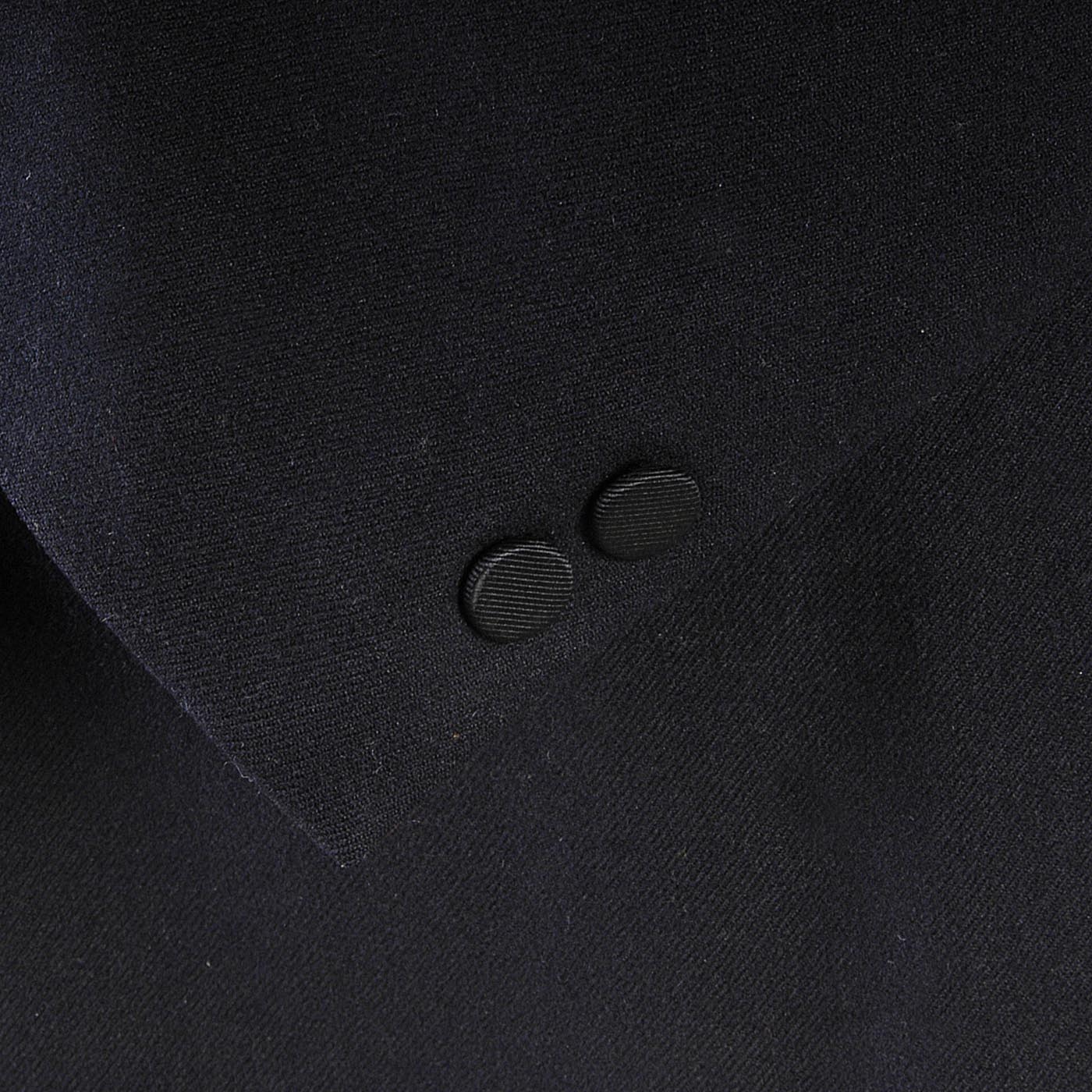1930s Men's Navy Blue Peak Lapel Tuxedo Jacket