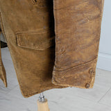 1940s Men's Kit Karson Indian Scout Leather Motorcycle Jacket