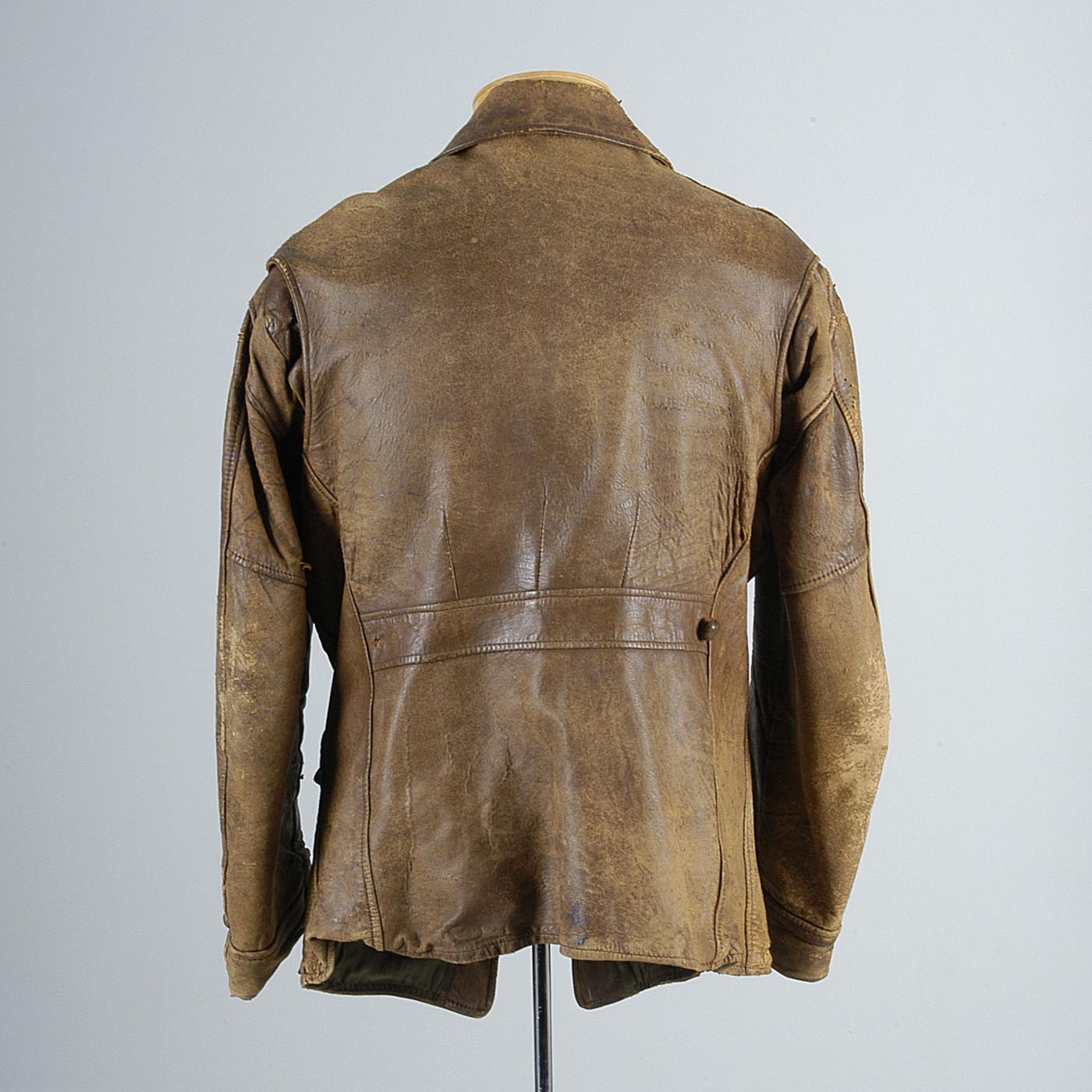 1940s Men's Kit Karson Indian Scout Leather Motorcycle Jacket